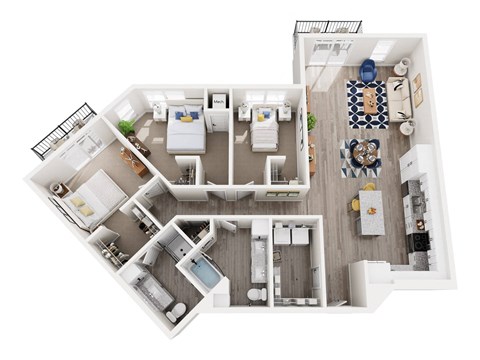 bedroom floor plan  the residences atmask
